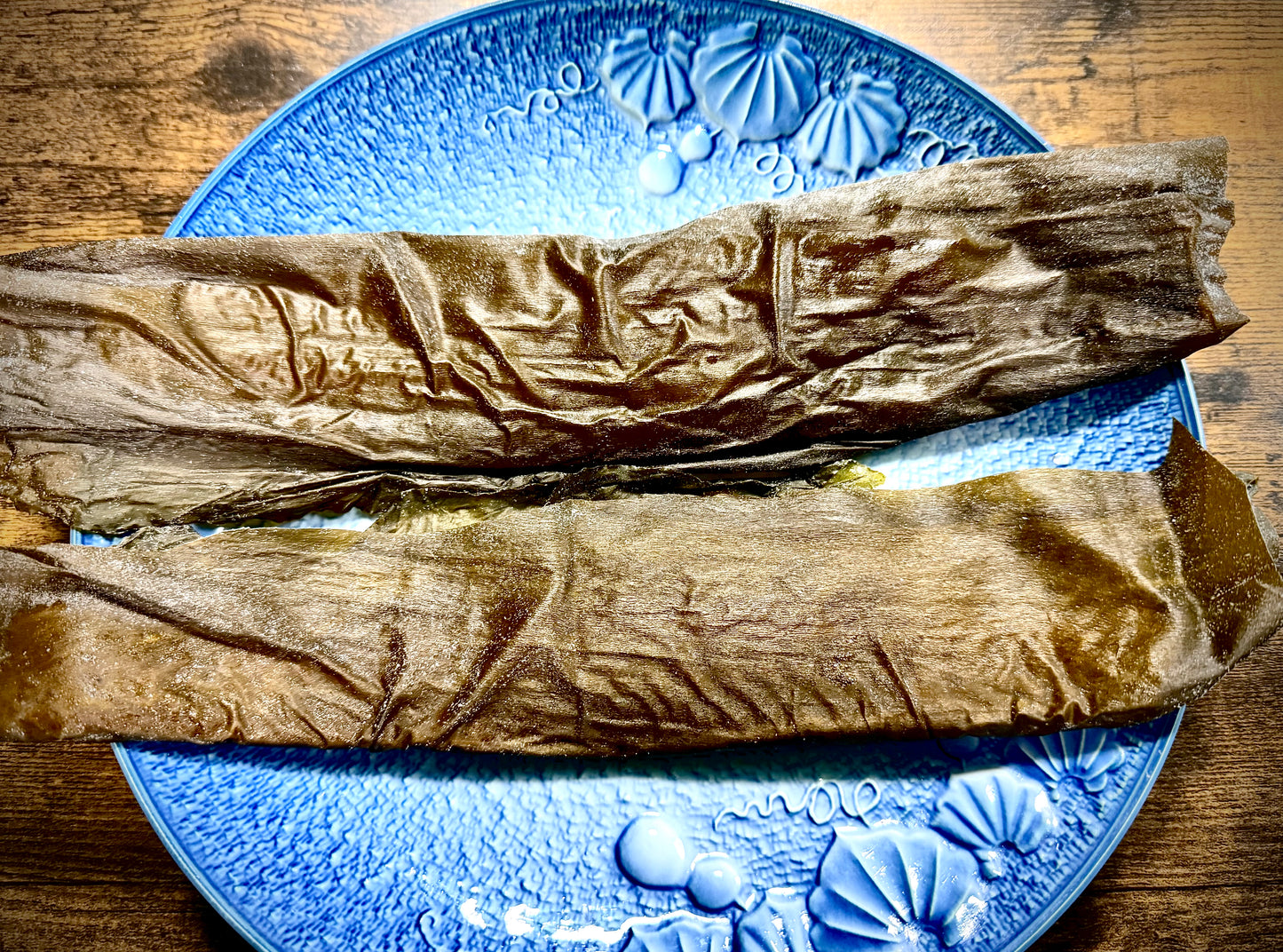 02008真冬の天然ヒラメ若生昆布〆（400ｇUP真空冷凍）